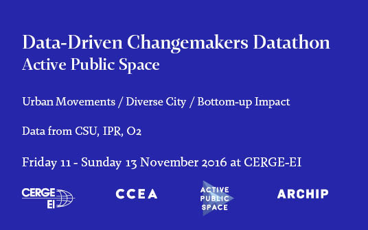 Data-Driven Changemakers Datathon 2016
